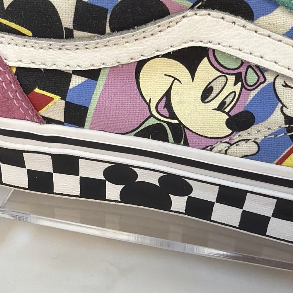 Vans Old Skool Disney 80's Mickey & Minnie Mouse Shoes Size W6.5/M5.5 - Picture 7 of 12